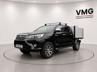 USED 2018 68 TOYOTA HI-LUX **ARBORIST ARB TIPPER** 2.4 D-4D Invincible Pickup Double Cab 4dr Diesel Auto 4WD Euro 6 (s/s) (TSS) (150 ps) + VAT 