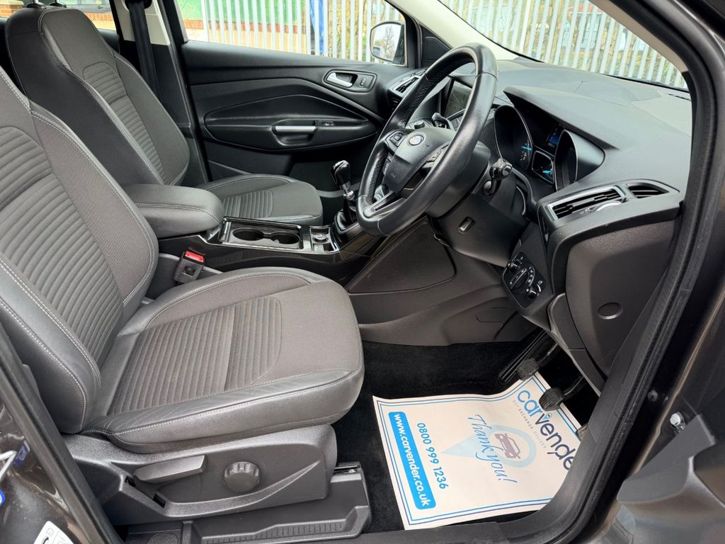 USED 2018 18 FORD KUGA 1.5 TDCi Titanium SUV 5dr Diesel Manual Euro 6 (s/s) (120 ps) |1 Owner|R.SEN|SatNaV|CRS|Apple CarPlay/Android Auto