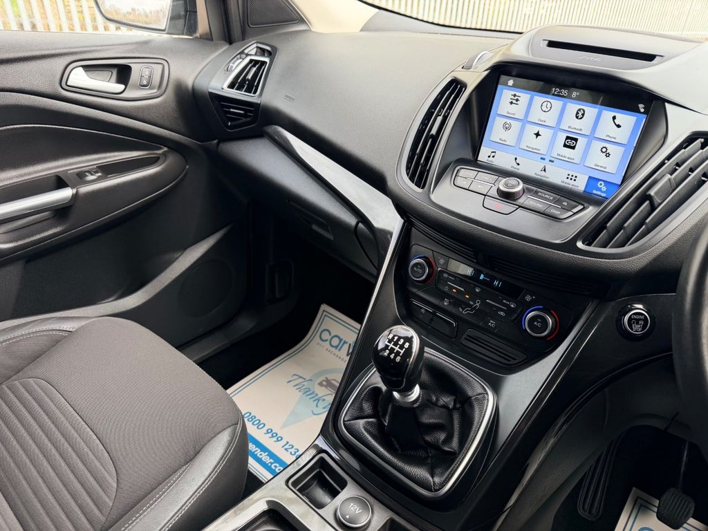 USED 2018 18 FORD KUGA 1.5 TDCi Titanium SUV 5dr Diesel Manual Euro 6 (s/s) (120 ps) |1 Owner|R.SEN|SatNaV|CRS|Apple CarPlay/Android Auto
