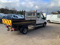 USED 2021 21 FORD TRANSIT 2.0 350 EcoBlue Leader Chassis Double Cab tipper  4dr Diesel Manual  