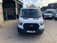 USED 2021 21 FORD TRANSIT 2.0 350 EcoBlue Leader Chassis Double Cab tipper  4dr Diesel Manual  