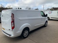 USED 2023 23 FORD TRANSIT CUSTOM 2.0 300 EcoBlue Limited Panel Van 5dr Diesel Manual L2 H1 Euro 6 (s/s) (130 ps) 