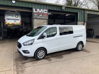 2023 FORD TRANSIT CUSTOM 2.0 320 EcoBlue Limited Crew Van Double Cab 5dr Diesel Auto L2 H1 Euro 6 (130 ps) &pound;20500.00