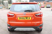 USED 2016 66 FORD ECOSPORT 1.0T EcoBoost Titanium SUV 5dr Petrol Manual 2WD Euro 5 (s/s) (125 ps) Just Serviced Ready to Drive Away