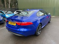 USED 2018 18 JAGUAR XF 2.0d R-Sport Saloon 4dr Diesel Auto Euro 6 (s/s) (163 ps) LOW MILEAGE WITH FSH +NAVIGATION+REVERSE CAMERA +HTD SEATS+ R-SPORT REFINEMENTS