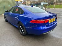 USED 2018 18 JAGUAR XF 2.0d R-Sport Saloon 4dr Diesel Auto Euro 6 (s/s) (163 ps) LOW MILEAGE WITH FSH +NAVIGATION+REVERSE CAMERA +HTD SEATS+ R-SPORT REFINEMENTS