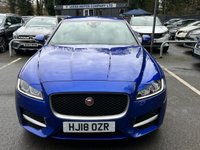 USED 2018 18 JAGUAR XF 2.0d R-Sport Saloon 4dr Diesel Auto Euro 6 (s/s) (163 ps) LOW MILEAGE WITH FSH +NAVIGATION+REVERSE CAMERA +HTD SEATS+ R-SPORT REFINEMENTS
