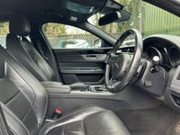 USED 2018 18 JAGUAR XF 2.0d R-Sport Saloon 4dr Diesel Auto Euro 6 (s/s) (163 ps) LOW MILEAGE WITH FSH +NAVIGATION+REVERSE CAMERA +HTD SEATS+ R-SPORT REFINEMENTS