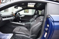 USED 2017 67 AUDI A5 2.0 TDI S line Coupe 2dr Diesel S Tronic quattro Euro 6 (s/s) (190 ps) ULEZ Free | 2 Keys | Full Service History | Virtual Cockpit | Panoramic Roof | Satellite Navigation | Front & Rear Parking Sensors | Heated Front Seats | Automatic Front Seats | Part Black Leather Interior | Dual Zone Climate Control | Privacy Glass | 19'' Alloy Wheels | MOT Valid (21/08/2026)