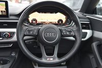 USED 2017 67 AUDI A5 2.0 TDI S line Coupe 2dr Diesel S Tronic quattro Euro 6 (s/s) (190 ps) ULEZ Free | 2 Keys | Full Service History | Virtual Cockpit | Panoramic Roof | Satellite Navigation | Front & Rear Parking Sensors | Heated Front Seats | Automatic Front Seats | Part Black Leather Interior | Dual Zone Climate Control | Privacy Glass | 19'' Alloy Wheels | MOT Valid (21/08/2026)