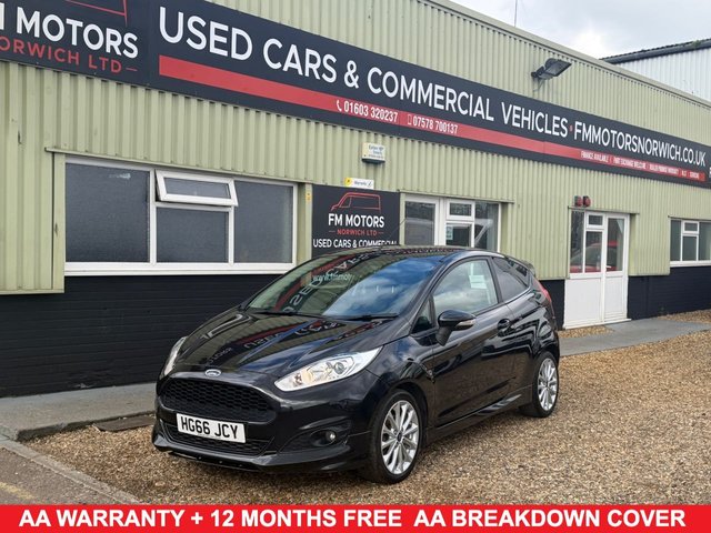 2016 FORD FIESTA VAN Panel Van for sale in Norwich, Norfolk, — Diesel, 72,743 miles, Used