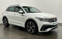 USED 2021 21 VOLKSWAGEN TIGUAN 2.0 TDI R-Line SUV 5dr Diesel DSG 4Motion Euro 6 (s/s) (150 ps) Hosting a very generous specification