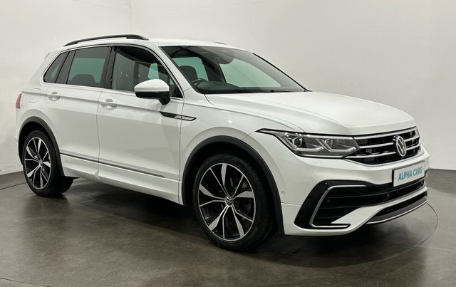 2021 21 Volkswagen Tiguan 2.0 TDI R-Line SUV 5dr Diesel DSG 4Motion Euro 6 (s/s) (150 ps)