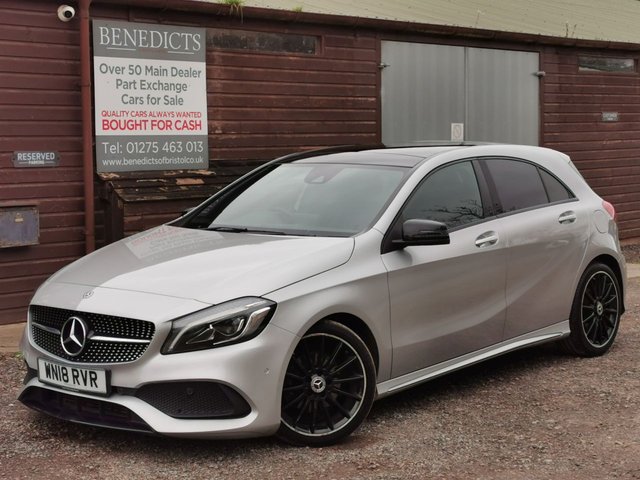 2018 18 Mercedes-Benz A-Class 2.1 A200d AMG Line (Premium Plus) Hatchback 5dr Diesel 7G-DCT Euro 6 (s/s) (136 ps)