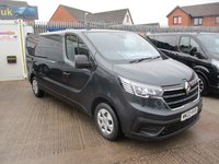USED 2022 22 RENAULT TRAFIC 2.0 dCi Blue LL30 Business Panel Van 5dr Diesel Manual L2 H1 Euro 6 (s/s) (130 ps) RENAULT TRAFFIC BUSINESS L2 H2 LOW MILES 2022 YEAR METALLIC DARK GREY