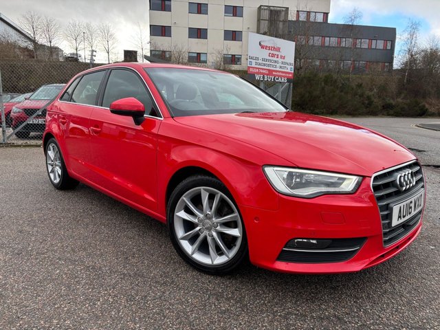 2016 A3 1.4 TFSI COD SPORT SPORTBACK 5DR PETROL AUTOMTIC EURO 6 S S... photo