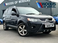 USED 2008 08 MITSUBISHI OUTLANDER 2.0 DI-DC Warrior SUV 5dr Diesel Manual 4WD Euro 4 (138 ps) 