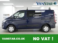 USED 2019 19 FORD TRANSIT CUSTOM 280 2.0 EBL 105 BHP SWB TREND CREWCAB 5 SEATER ( NO VAT ) SAT NAV | TOW PACK | AIR CON | NO VAT !