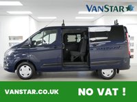 USED 2019 19 FORD TRANSIT CUSTOM 280 2.0 EBL 105 BHP SWB TREND CREWCAB 5 SEATER ( NO VAT ) SAT NAV | TOW PACK | AIR CON | NO VAT !