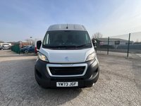 USED 2023 73 PEUGEOT BOXER 2.2 BlueHDi 435 Professional Premium + Panel Van 5dr Diesel Manual L4 High Roof Euro 6 (s/s) (140 ps) PARKING SENSORS | CRUISE CTRL