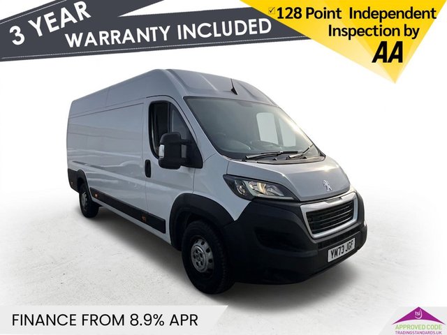 View our Peugeot Boxer 2.2 BlueHDi 435 Professional Premium + Panel Van 5dr Diesel Manual L4 High Roof Euro 6 (s/s) (140 ps)