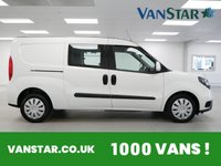 USED 2023 72 FIAT DOBLO 1.6 M-JET II 105 BHP L2 LONG MAXI TECNICO CREW 5 SEATER ( NO VAT ) SAT NAV | 6 DOORS | AIR CON | NO VAT !