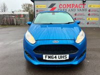 USED 2015 64 FORD FIESTA 1.0T EcoBoost Zetec S Hatchback 3dr Petrol Manual Euro 5 (s/s) (125 ps) &pound;20 ROAD TAX, GREAT MPG !