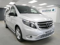 USED 2019 19 MERCEDES-BENZ VITO 119 2.1 CDI 190 BHP BLUETEC LONG SPORT AUTO CREWCAB ( NO VAT ) LEATHER | TAILGATE | 5 SEATER | NO VAT !