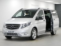 USED 2019 19 MERCEDES-BENZ VITO 119 2.1 CDI 190 BHP BLUETEC LONG SPORT AUTO CREWCAB ( NO VAT ) LEATHER | TAILGATE | 5 SEATER | NO VAT !