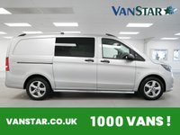 USED 2019 19 MERCEDES-BENZ VITO 119 2.1 CDI 190 BHP BLUETEC LONG SPORT AUTO CREWCAB ( NO VAT ) LEATHER | TAILGATE | 5 SEATER | NO VAT !