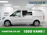 USED 2019 19 MERCEDES-BENZ VITO 119 2.1 CDI 190 BHP BLUETEC LONG SPORT AUTO CREWCAB ( NO VAT ) LEATHER | TAILGATE | 5 SEATER | NO VAT !