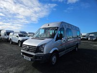 USED 2013 13 VOLKSWAGEN CRAFTER CR50 MAXI TDI 143 LWB MINIBUS  