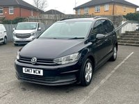 USED 2017 17 VOLKSWAGEN TOURAN 1.6 TDI BlueMotion Tech S MPV 5dr Diesel DSG Euro 6 (s/s) (115 ps) 7 SEATERS, Great Condition