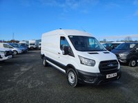 USED 2022 22 FORD TRANSIT 350 LEADER ECOBLUE 100 L3H2 LWB 63K ULEZ FREE ZONE 