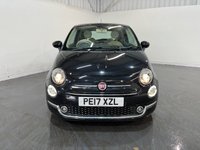 USED 2017 17 FIAT 500 1.2 Lounge Hatchback 3dr Petrol Manual Euro 6 (s/s) (69 bhp) 2 keys, pan roof, cruise, DAB