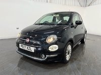 USED 2017 17 FIAT 500 1.2 Lounge Hatchback 3dr Petrol Manual Euro 6 (s/s) (69 bhp) 2 keys, pan roof, cruise, DAB