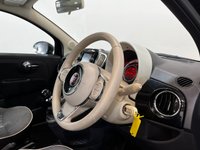 USED 2017 17 FIAT 500 1.2 Lounge Hatchback 3dr Petrol Manual Euro 6 (s/s) (69 bhp) 2 keys, pan roof, cruise, DAB