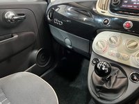 USED 2017 17 FIAT 500 1.2 Lounge Hatchback 3dr Petrol Manual Euro 6 (s/s) (69 bhp) 2 keys, pan roof, cruise, DAB