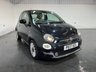 USED 2017 17 FIAT 500 1.2 Lounge Hatchback 3dr Petrol Manual Euro 6 (s/s) (69 bhp) 2 keys, pan roof, cruise, DAB