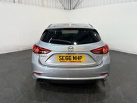 USED 2017 66 MAZDA MAZDA3 2.0 SKYACTIV-G Sport Nav Hatchback 5dr Petrol Manual Euro 6 (s/s) (121 ps) 2 keys, reverse cam, heated seats