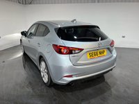 USED 2017 66 MAZDA MAZDA3 2.0 SKYACTIV-G Sport Nav Hatchback 5dr Petrol Manual Euro 6 (s/s) (121 ps) 2 keys, reverse cam, heated seats