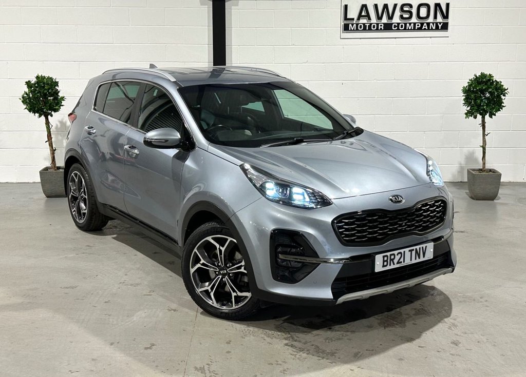 USED 2021 21 KIA SPORTAGE 1.6 T-GDi GT-Line SUV 5dr Petrol DCT AWD Euro 6 (s/s) (174 bhp) 