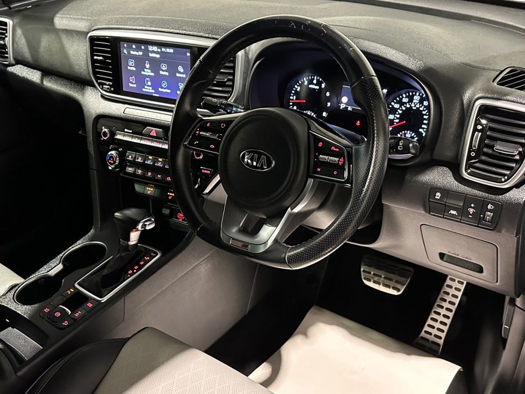 USED 2021 21 KIA SPORTAGE 1.6 T-GDi GT-Line SUV 5dr Petrol DCT AWD Euro 6 (s/s) (174 bhp) 