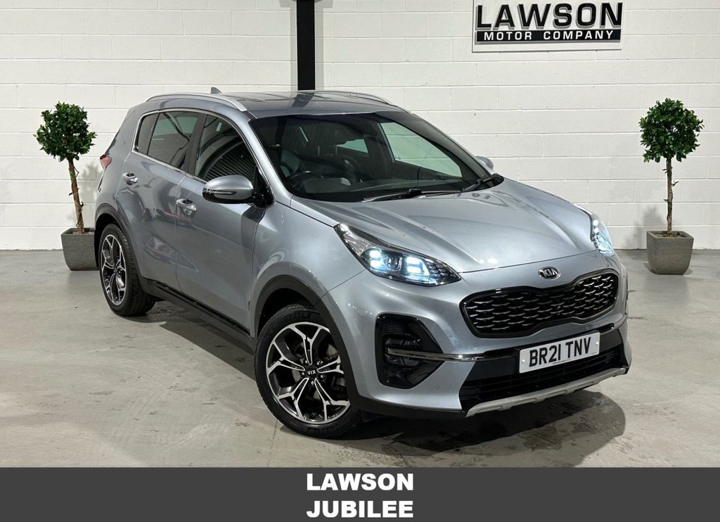 USED 2021 21 KIA SPORTAGE 1.6 T-GDi GT-Line SUV 5dr Petrol DCT AWD Euro 6 (s/s) (174 bhp) 