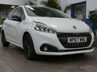 USED 2018 67 PEUGEOT 208 1.2 PureTech Black Edition Hatchback 3dr Petrol Manual Euro 6 (82 ps) AIR CON CARPLAY CRUISE 1 OWNER FROM NEW FULL PEUGEOT SERVICE HISTORY 8 SERVICES TO 33K MILES JAN 2026
