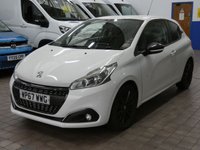 USED 2018 67 PEUGEOT 208 1.2 PureTech Black Edition Hatchback 3dr Petrol Manual Euro 6 (82 ps) AIR CON CARPLAY CRUISE 1 OWNER FROM NEW FULL PEUGEOT SERVICE HISTORY 8 SERVICES TO 33K MILES JAN 2026