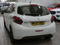 USED 2018 67 PEUGEOT 208 1.2 PureTech Black Edition Hatchback 3dr Petrol Manual Euro 6 (82 ps) AIR CON CARPLAY CRUISE 1 OWNER FROM NEW FULL PEUGEOT SERVICE HISTORY 8 SERVICES TO 33K MILES JAN 2026
