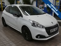 USED 2018 67 PEUGEOT 208 1.2 PureTech Black Edition Hatchback 3dr Petrol Manual Euro 6 (82 ps) AIR CON CARPLAY CRUISE 1 OWNER FROM NEW FULL PEUGEOT SERVICE HISTORY 8 SERVICES TO 33K MILES JAN 2026