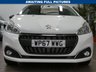 USED 2018 67 PEUGEOT 208 1.2 PureTech Black Edition Hatchback 3dr Petrol Manual Euro 6 (82 ps) AIR CON CARPLAY CRUISE 1 OWNER FROM NEW FULL PEUGEOT SERVICE HISTORY 8 SERVICES TO 33K MILES JAN 2026