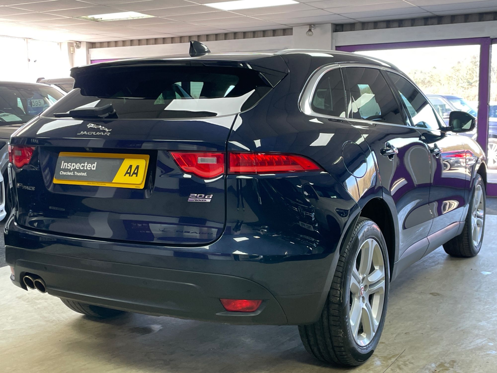 USED 2020 70 JAGUAR F-PACE 2.0 D180 Portfolio SUV 5dr Diesel Auto AWD Euro 6 (s/s) (180 ps) 